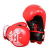 Gants de Boxe Adultes Enfants Gratuit Combat Tournoi Entraînement Rouge Noire
