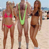 Sexy Borat Mankini Costume Swimsuit Men Swimwear White Regular size fits for all