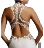 Sexy Spitze Jeweled Hohl Boutique Meerjungfrau Maxi Meerjungfrau-Linie Party