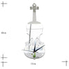 Creative Wall Clock Music Decoration Violin Mirror