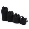 4-in-1 DSLR Lens Pouch Thick Neoprene Bag