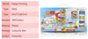 Selbermachen Kinder Puzzle Zusammengebaut Three-Track Auto Simulation Modell Toy