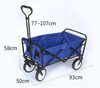 Collapsible Beach Wagon Folding Camping Utility Cart Outdoor Support up to 150kg