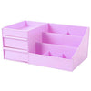 Drawer Type Organizer Comestics Sotrage Box   3127 L purple