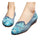 Butterfly with Flower Pointed Last Slipsole Old Beijing Cloth Shoes    jeans