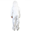 Blanc Épais Hoodied Apiculture Uniforme Euipment Anti-bee Vêtements