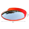 60cm Wide Angle Security Curved Convex Road PC Mirror Traffic Driveway Safety