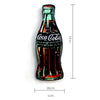 America Village Bar Decoration Wall Hanging   coke bottle