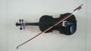 Student Acoustic Violin Size 3/4 Maple Spruce with Case Bow Rosin Black Color