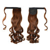 Magic Tape Long Curled Hair Wig Piece