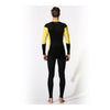 S016s017s018 de una Pieza Buceo Traje Traje de Buceo Surf Amarillo Unhooded XS