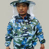 Tarnung Beekeeping Kleidung Uniform Schleier Equipment-Blue