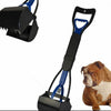 Scooper Chien Animal de Compagnie Déchets Solvant Pick Up 24 " Manche Long Noir