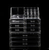 Makeup Cosmetics Jewelry Organizer Clear Acrylic 9 Drawers Lipstick Display Box