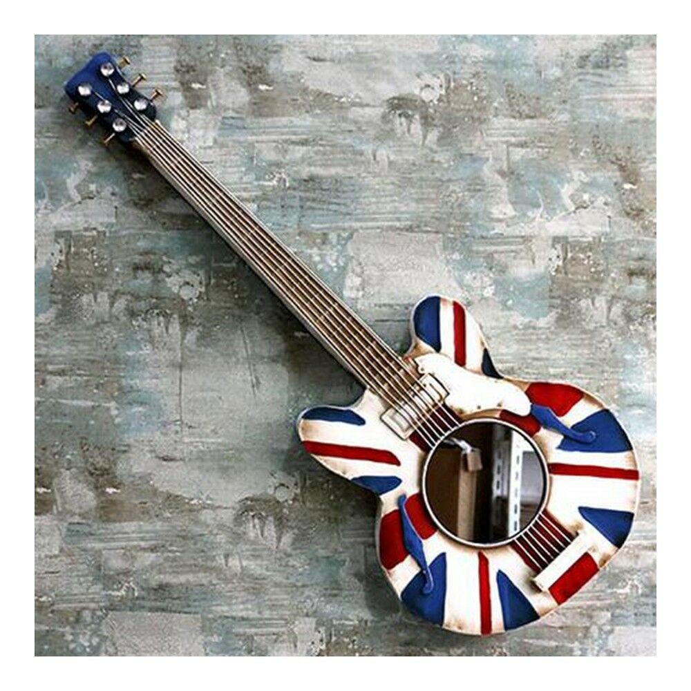America Vintage Iron Guitar Wall Hanging Decoration   I