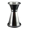 Pequeño 15-30cc Acero Inoxidable Onza Taza Medida con Enrollado Bordes