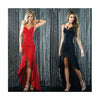 Long Dress Prom Gown  Evening Formal Party Sexy Lace Chiffon Backless