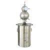 20L Water Alcohol Distiller 304 Stainless Steel Alcohol Distiller Gourd Shape