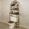 Toilet Organizer Magazine Rack Roll Holder Shelves