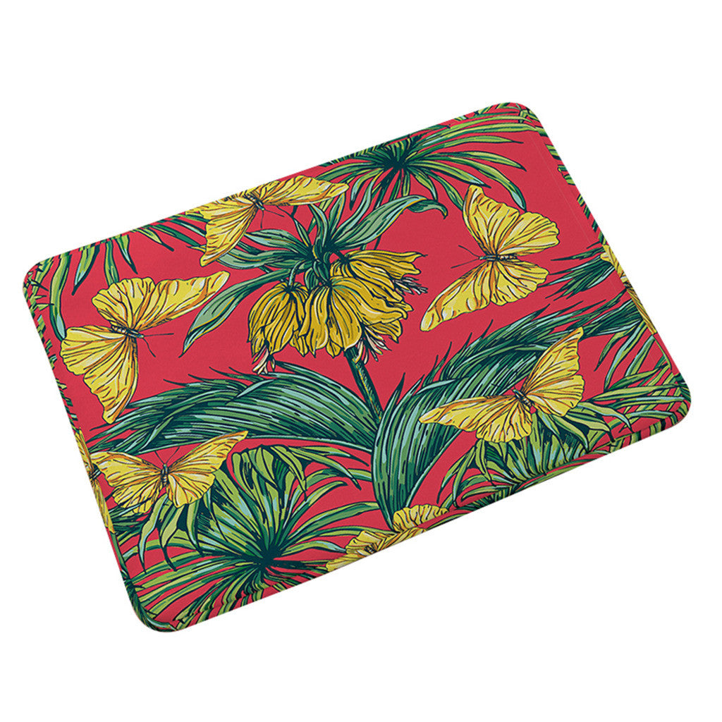 Flannel Carpet Non-slip Door Foot Mat   033 - Mega Save Wholesale & Retail