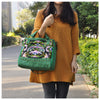 New National Style Embroidery Woman's Single-shoulder Bag Handbag Chinese Style Messenger Bag   green - Mega Save Wholesale & Retail - 4