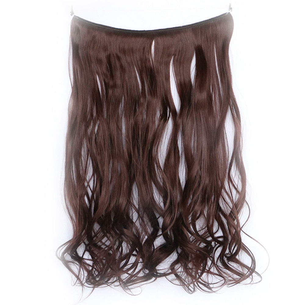 The new wig manufacturers wholesale hair extension fishing line hair extension piece piece long curly hair wig piece foreign trade explosion models in Europe and America  33# - Mega Save Wholesale & Retail - 1
