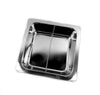 Special thick stainless steel fondue pots square wholesale non-magnetic grid there is no clear lattice duck pot soup pot factory direct   2 Cells - Mega Save Wholesale & Retail - 1
