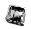 Special thick stainless steel fondue pots square wholesale non-magnetic grid there is no clear lattice duck pot soup pot factory direct   3 Cells - Mega Save Wholesale & Retail - 1
