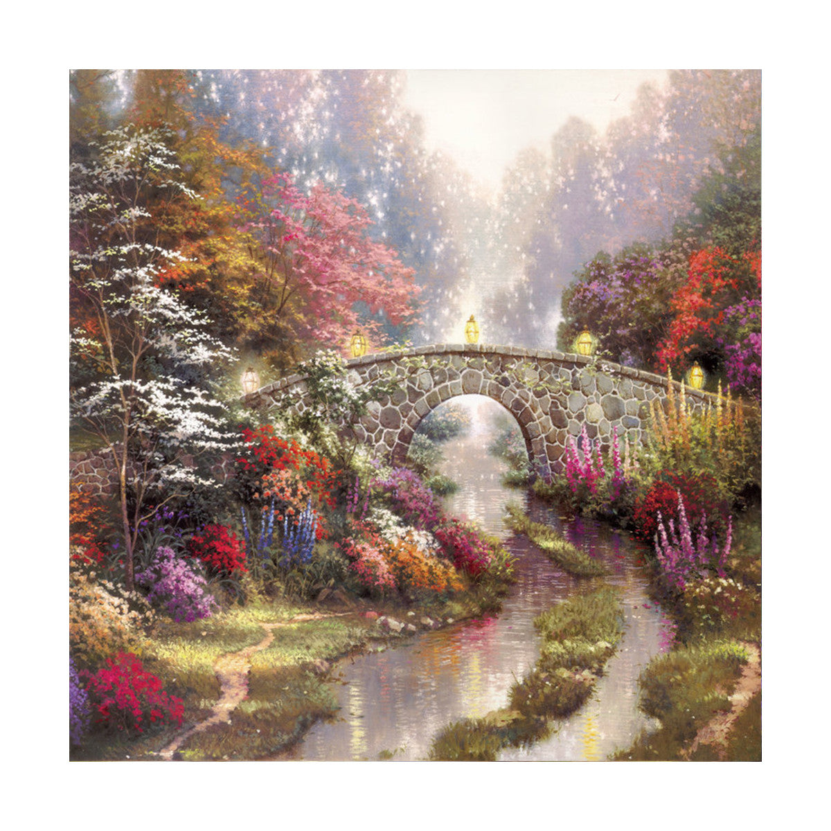 European and American scenery Thomas cattle decoration painting bulk villa hang painting hotel oil painting   34 - Mega Save Wholesale & Retail - 1