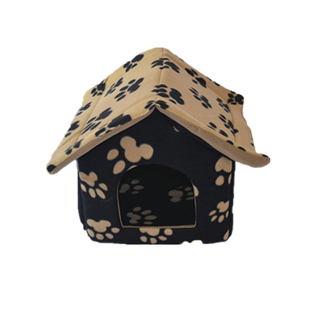 Exports cloth containing mat pet dog house dog kennel washable pet dogs and cats house cat litter Teddy Big Brown - Mega Save Wholesale & Retail - 2