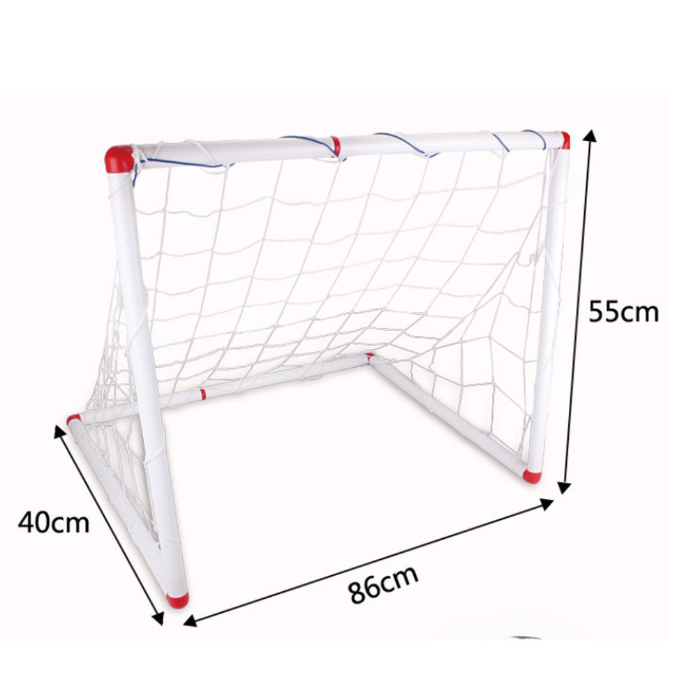 Soccer Goal & Ball Set Air Pump Portable Indoor Outdoor Futbol Child - Mega Save Wholesale & Retail - 1