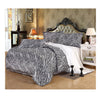 Silk King Queen Double Size Silk Duvet Quilt Cover Sets Bedding Cover Set 1.5M/1.8M Bed 06 - Mega Save Wholesale & Retail