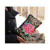 Original Yunnan Featured National Style Embroidery Bag Zipper Cotton Single-shoulder Bag Handbag Messenger Bag     1 - Mega Save Wholesale & Retail - 3