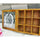 Zakka Retro Vintage 9 Cabinets Jewelry Storage Wooden Box Clear Cover    Yellow Heart - Mega Save Wholesale & Retail - 4