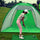 2M Golf Net Practice  Exercises Driving Chipping Soccer Cricket + Mat + 10balls Green - Mega Save Wholesale & Retail - 4