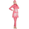 Muslim Swimwear Swimsuit Beach Burqini   pink   S - Mega Save Wholesale & Retail - 1