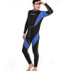 Man 3mm Long Sleeve Wet Type Diving Suit Wetsuit - Mega Save Wholesale & Retail - 1