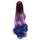 Gradient Ramp Claw Clip Horsetail Wig    2#dark brown light purple blue - Mega Save Wholesale & Retail - 1