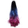 Gradient Ramp Claw Clip Horsetail Wig    3#black blue rose red - Mega Save Wholesale & Retail - 1