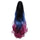Gradient Ramp Claw Clip Horsetail Wig    3#black blue rose red - Mega Save Wholesale & Retail - 2