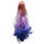 Gradient Ramp Claw Clip Horsetail Wig    9#golden light purple blue - Mega Save Wholesale & Retail - 1