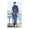 Muslim Woman Beach Swimwear Swimsuit Burqini   sapphire blue   S - Mega Save Wholesale & Retail - 1