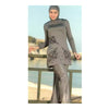 Muslim Woman Beach Swimwear Swimsuit Burqini   grey   S - Mega Save Wholesale & Retail - 1