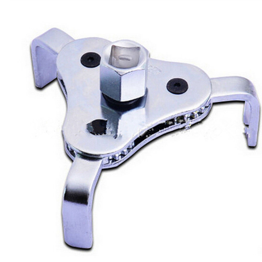 Flat Three Claws Filter Wrench Oil Filter Wrench Two-way Adjustable Oil Filter Wrench Dismounting Filter Wrench