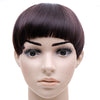 Wig Blunt Bang Clip Type Gentlewoman    light brown blunt bang 4# - Mega Save Wholesale & Retail - 1