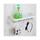 Multi Suction Cup Shelf With Hooks Organizer Storage Kitchen Holder Bath Caddy   white - Mega Save Wholesale & Retail - 4