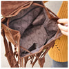 Yunnan Fashionable National Style Ebroidery Bag Stylish Featured Shoulders Bag Fashionable Bag    brown - Mega Save Wholesale & Retail - 5