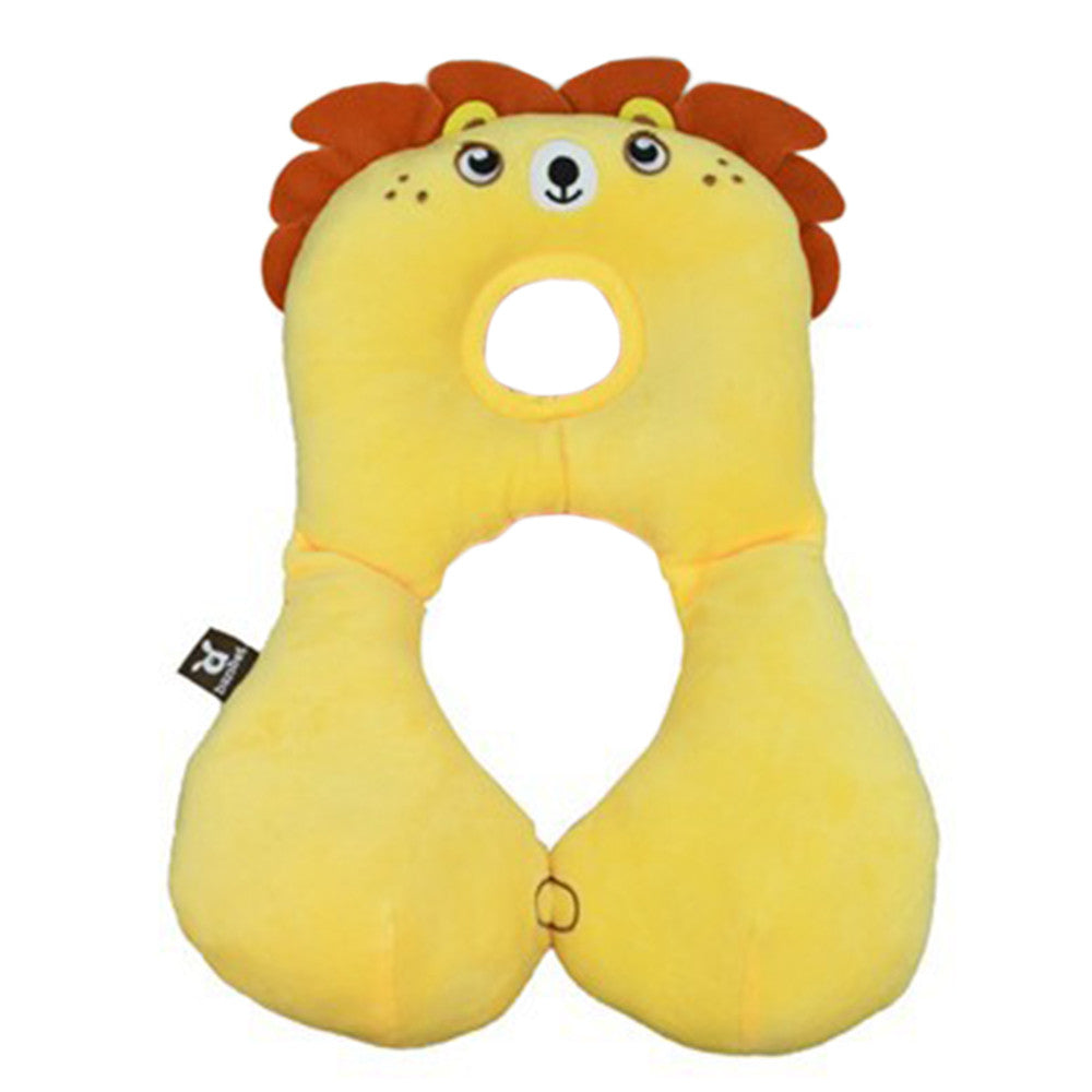 Baby Child Headrest Travel Car Seat Pillow 4 to 8 years   lion - Mega Save Wholesale & Retail