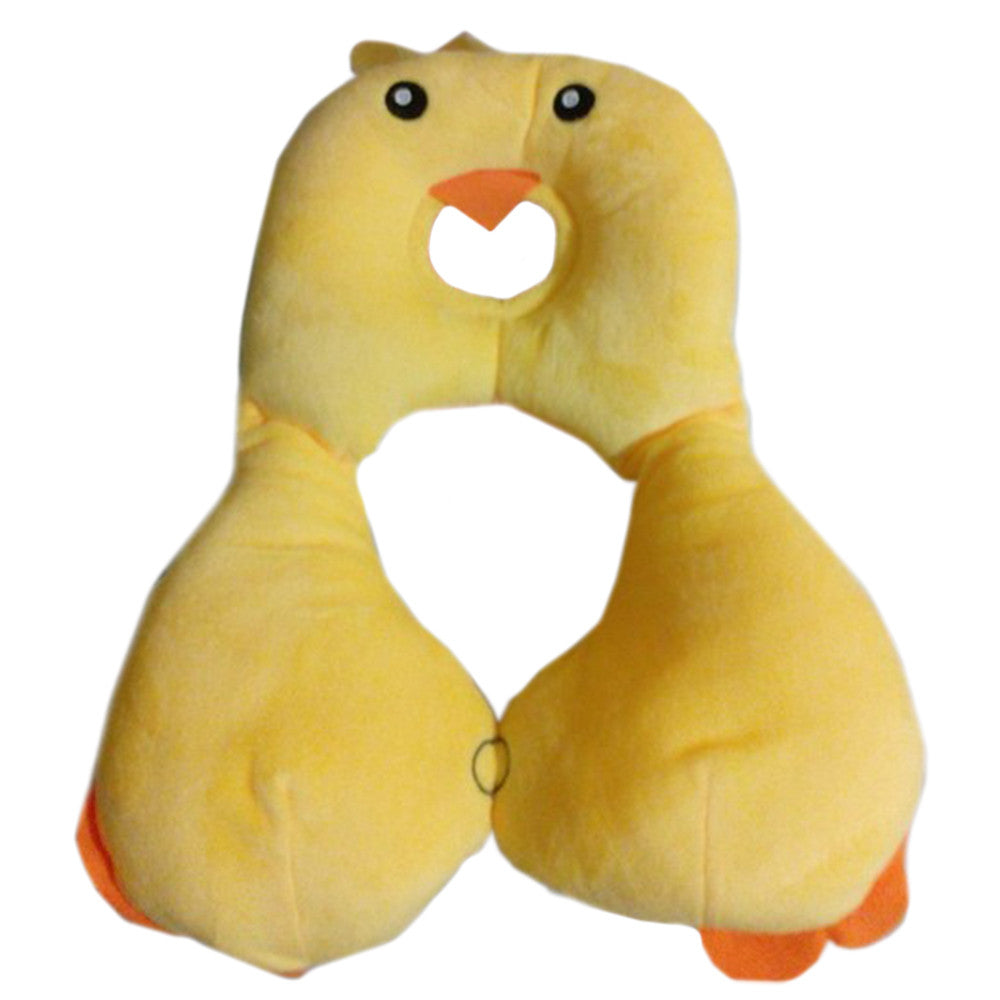 Baby Child Headrest Travel Car Seat Pillow 4 to 8 years   chick - Mega Save Wholesale & Retail