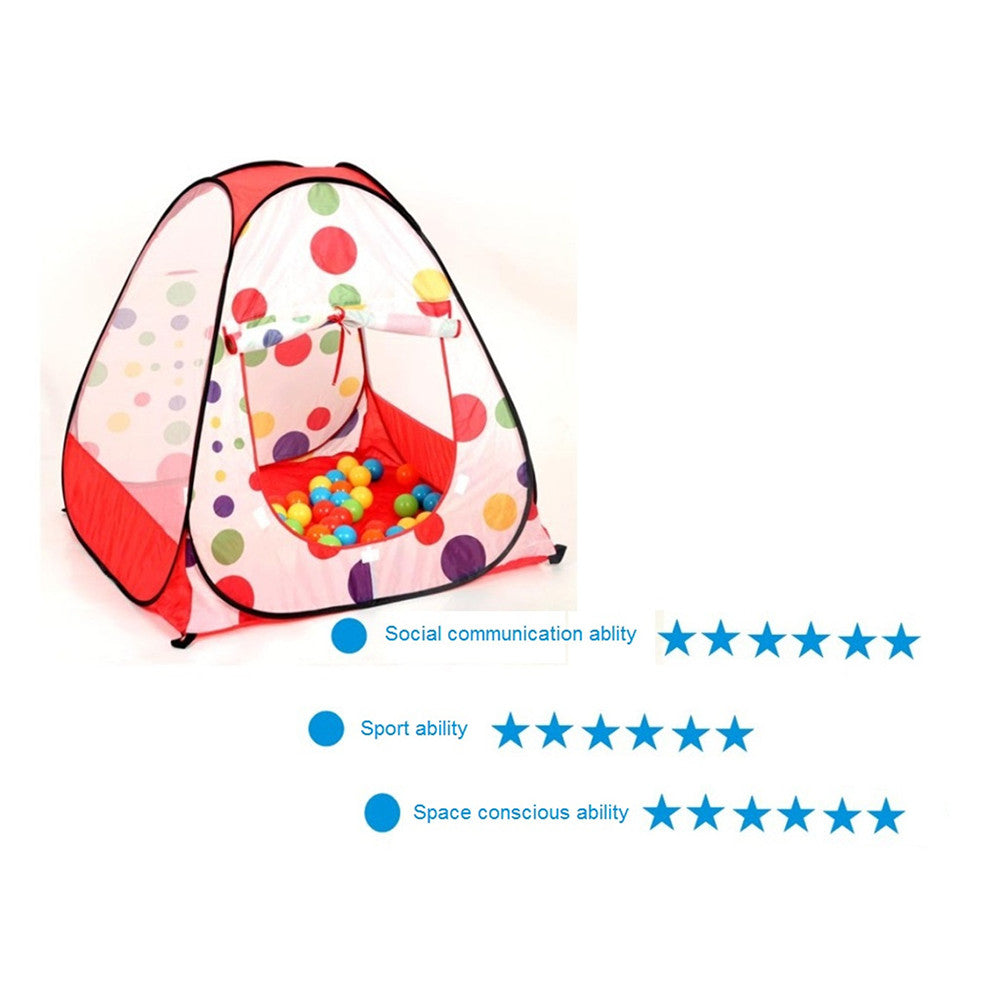 Children's Tent game pool game house dollhouse ocean outdoor paradise baby ocean ball pool ball birthday gift - Mega Save Wholesale & Retail - 4